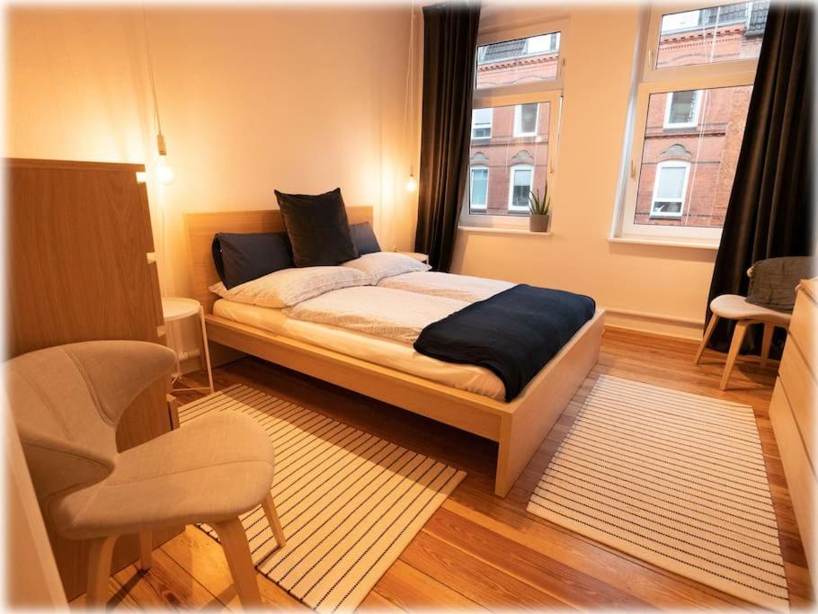 Gemuetlich - 2 Zimmer-Altbau, 24H Check-In Kiel Exteriér fotografie
